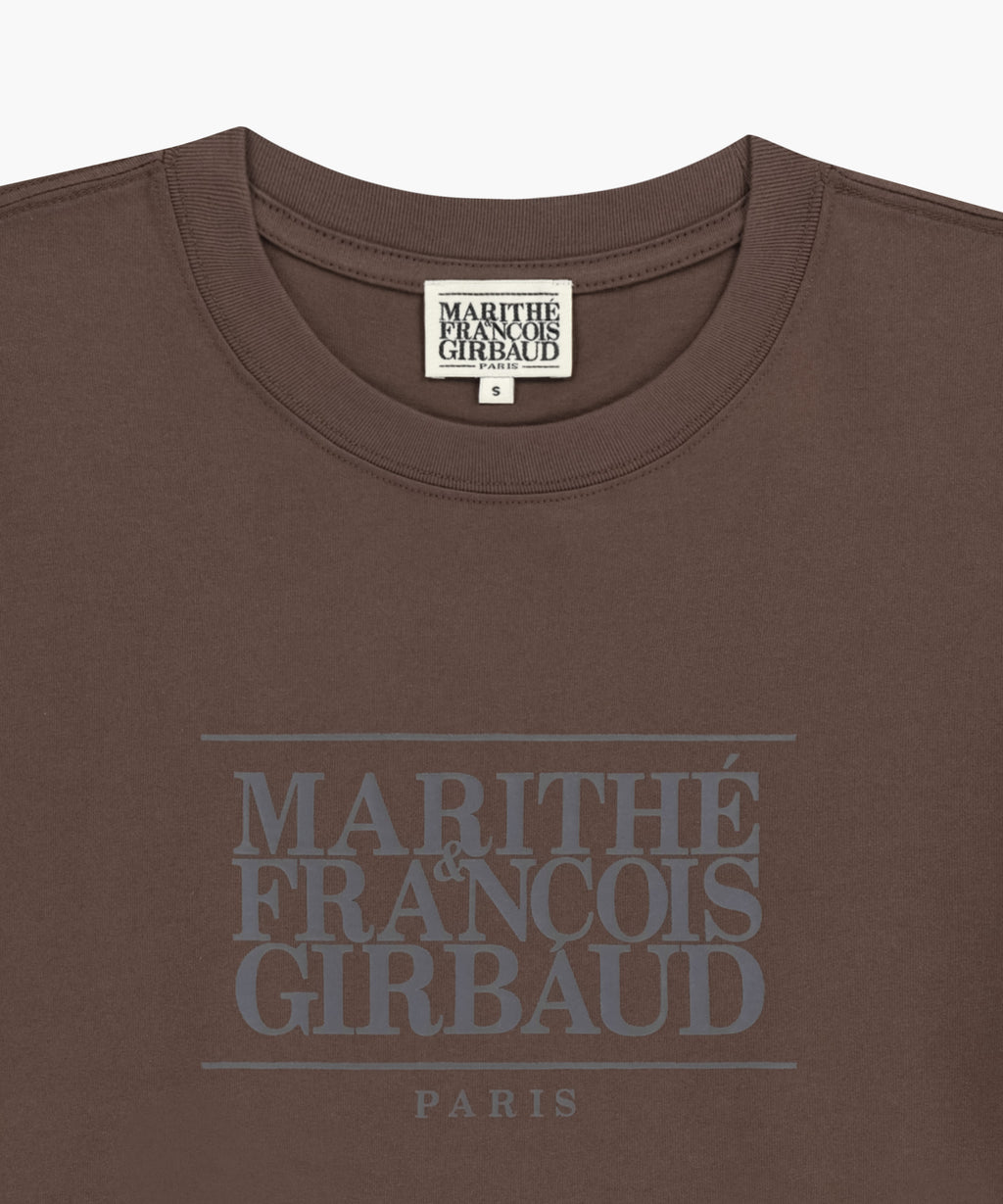 CLASSIC LOGO TEE brown