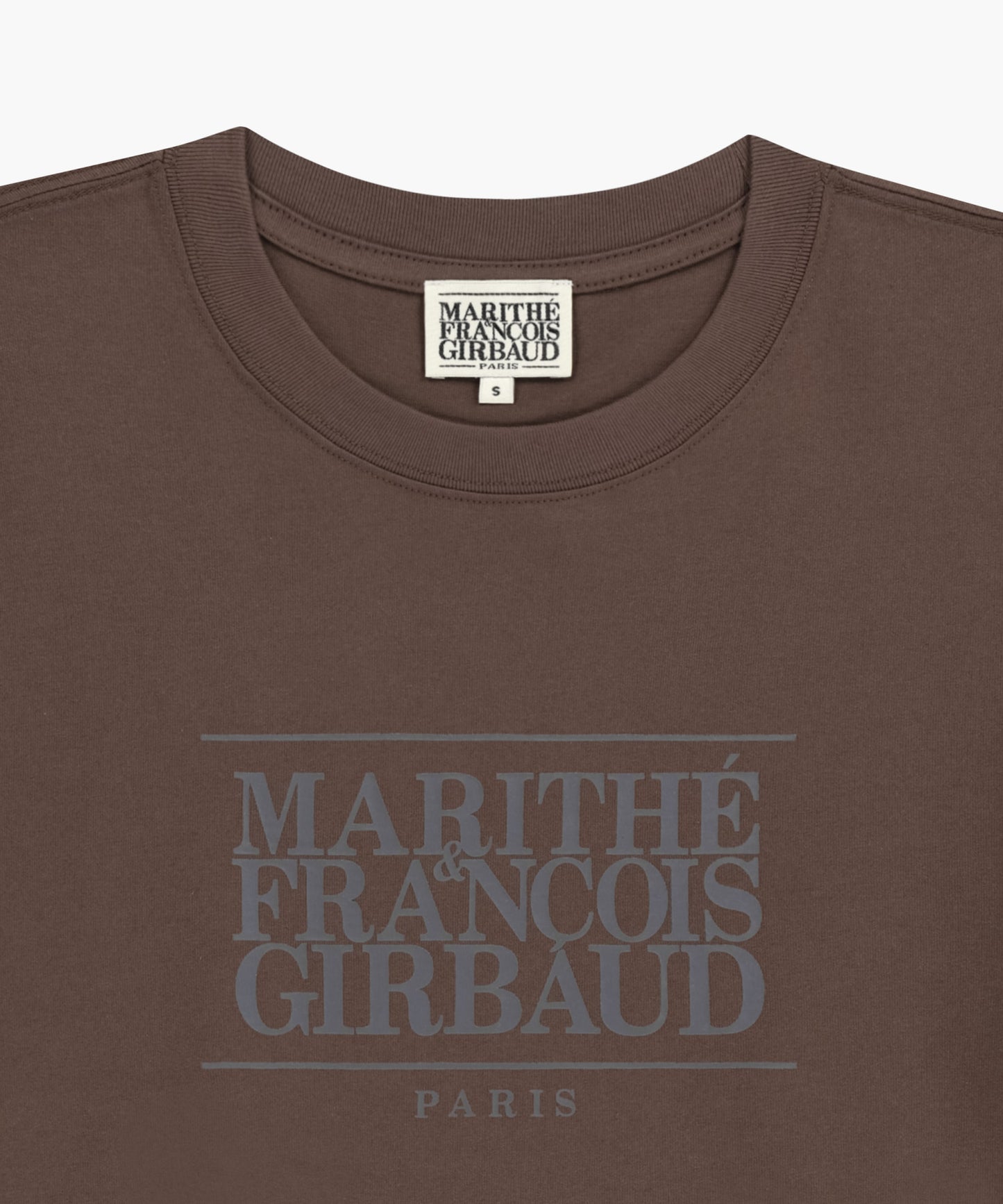 CLASSIC LOGO TEE brown