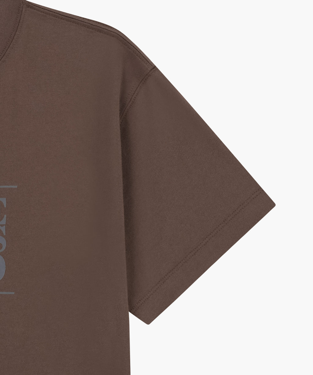 CLASSIC LOGO TEE brown