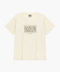 CLASSIC LOGO TEE cream