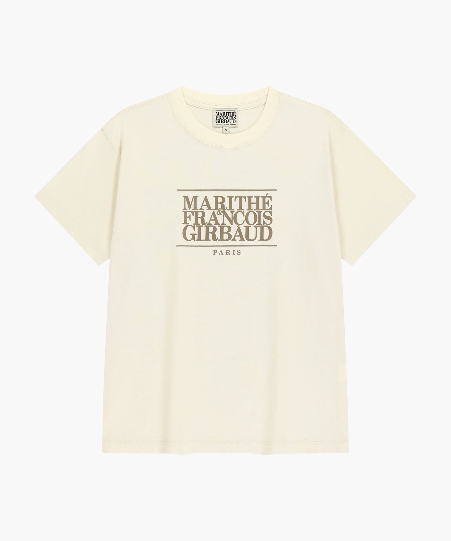 CLASSIC LOGO TEE cream