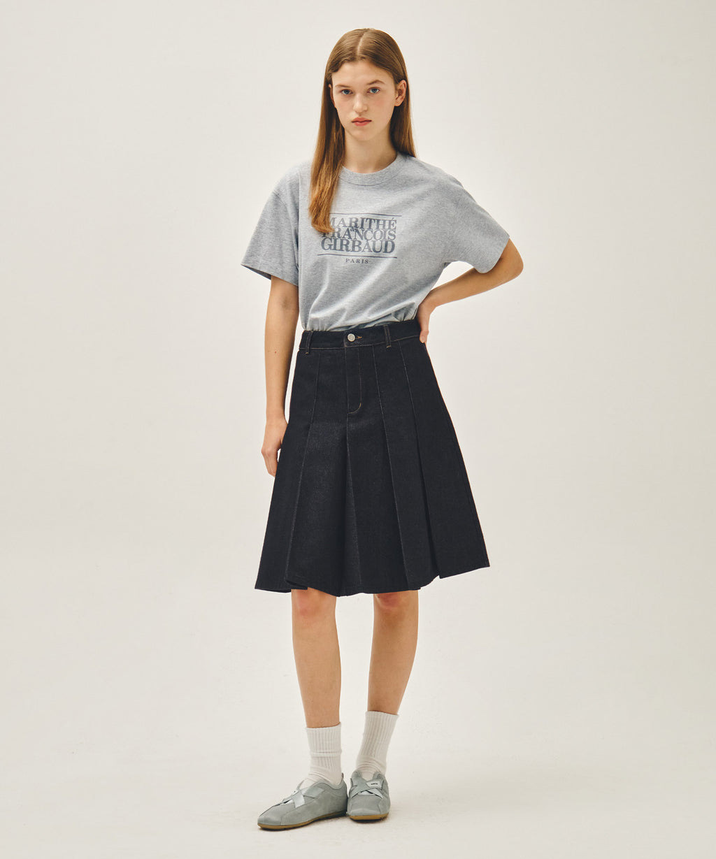 CLASSIC LOGO TEE heather gray