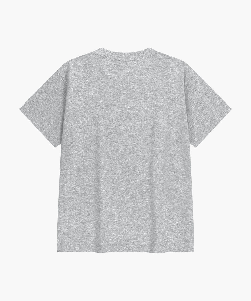 CLASSIC LOGO TEE heather gray
