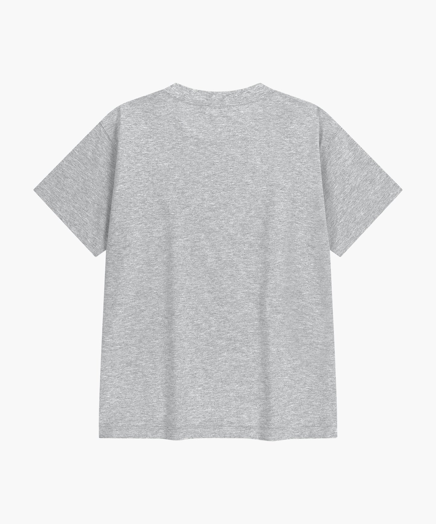 CLASSIC LOGO TEE heather gray