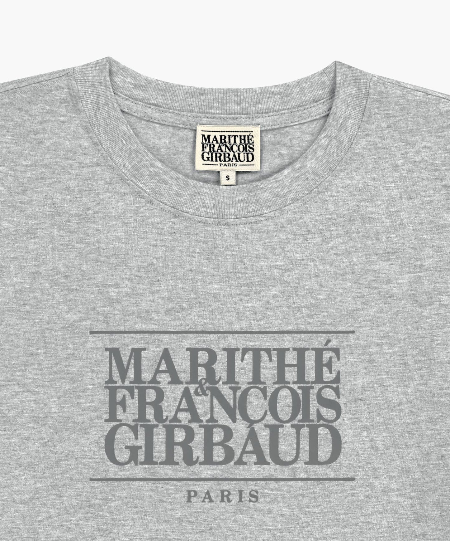 CLASSIC LOGO TEE heather gray