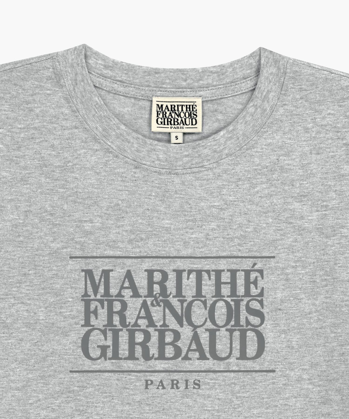 CLASSIC LOGO TEE heather gray