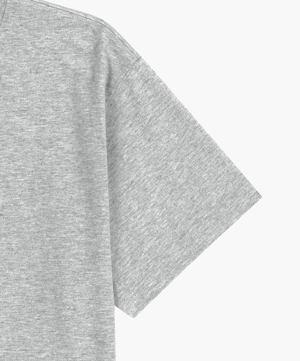 CLASSIC LOGO TEE heather gray