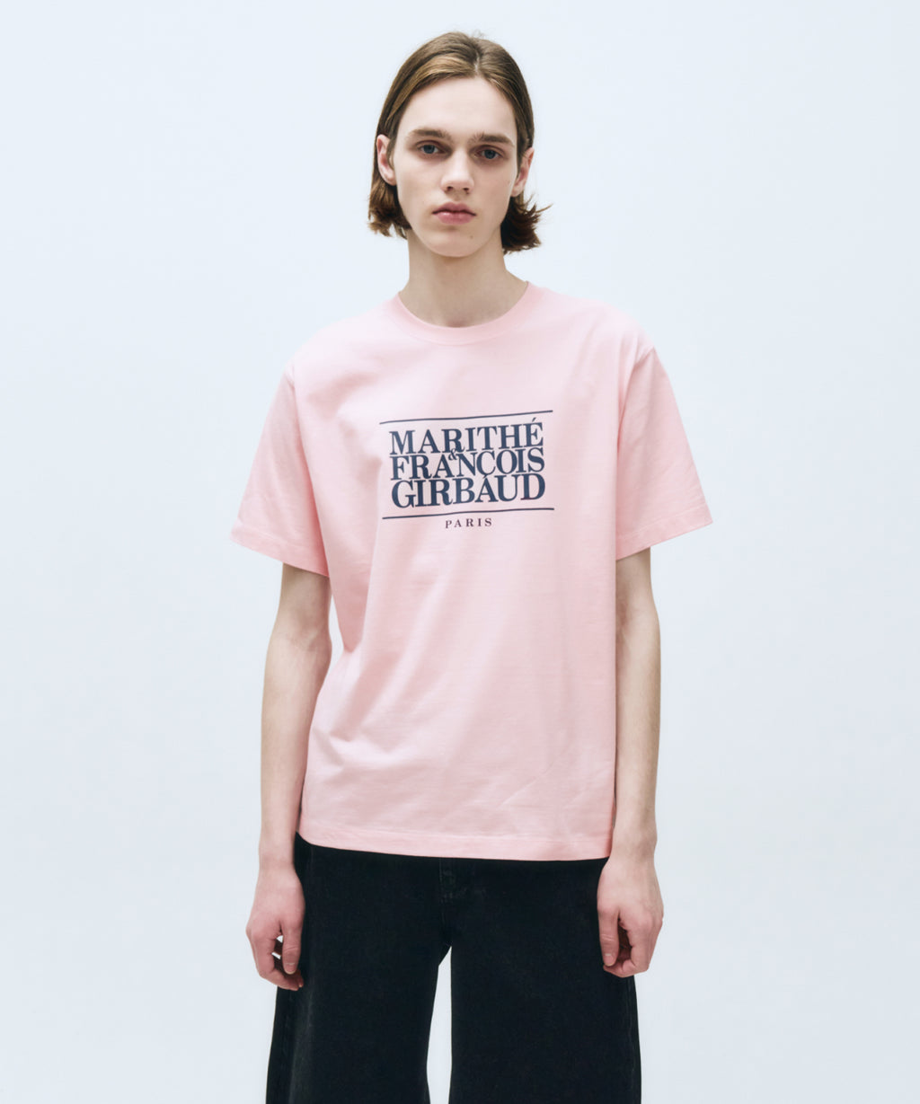 CLASSIC LOGO TEE light pink