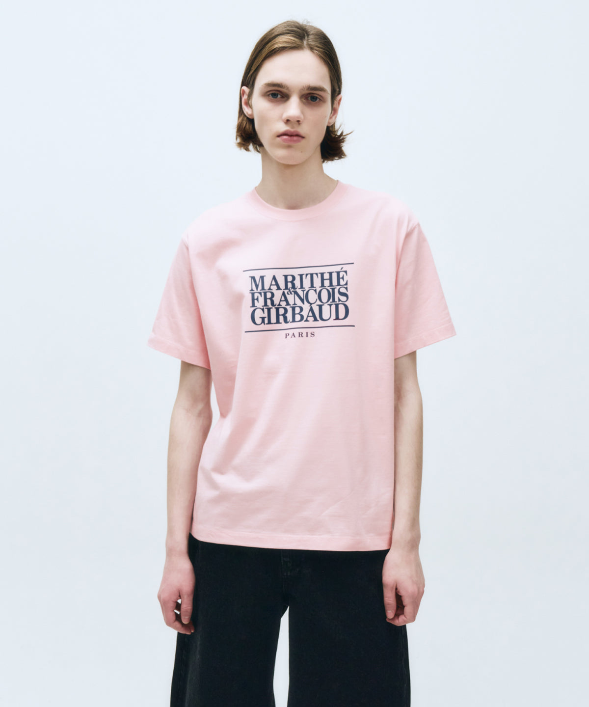 CLASSIC LOGO TEE light pink