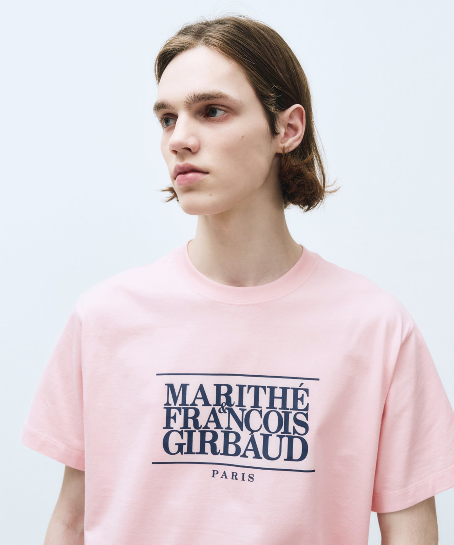 CLASSIC LOGO TEE light pink