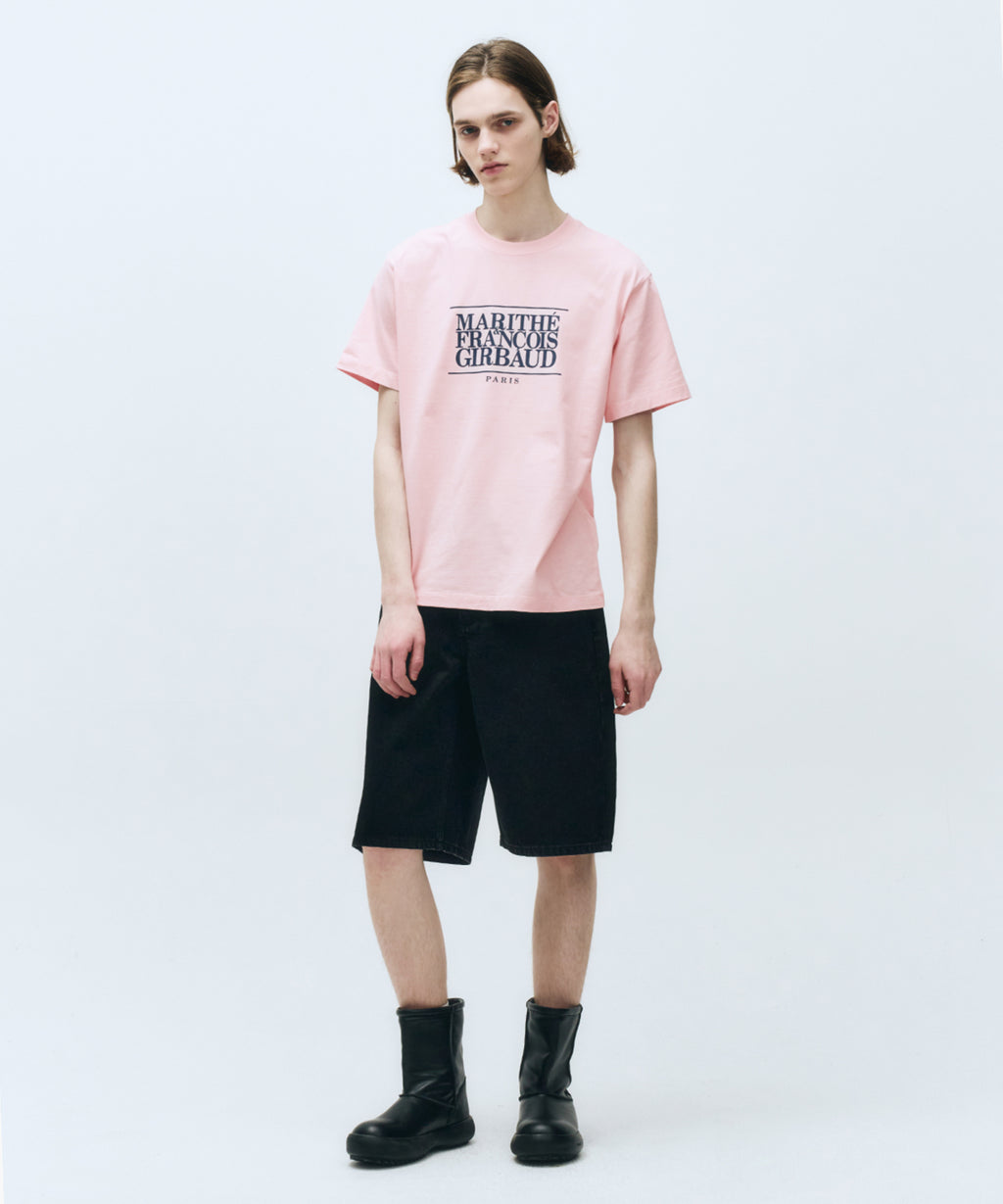 CLASSIC LOGO TEE light pink