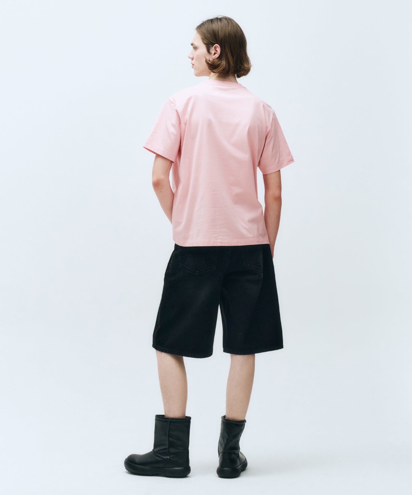 CLASSIC LOGO TEE light pink
