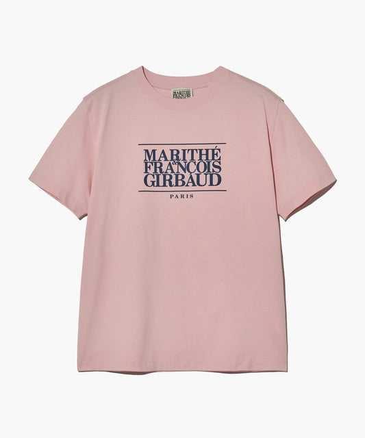 CLASSIC LOGO TEE light pink