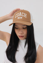 Coach 1941 Embroidered Trucker Hat Light Saddle XS/S