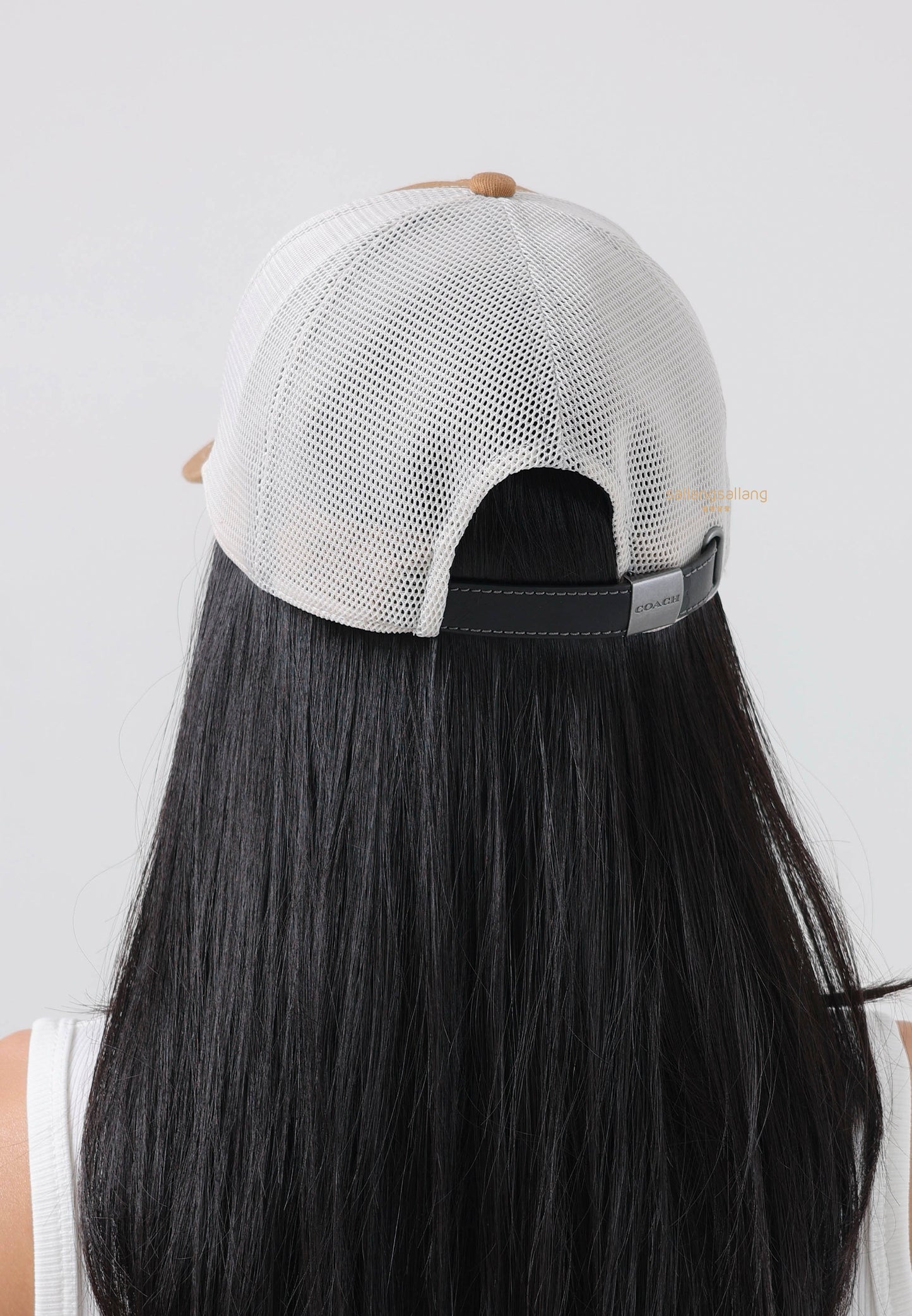 Coach 1941 Embroidered Trucker Hat Light Saddle XS/S