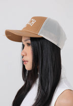 Coach 1941 Embroidered Trucker Hat Light Saddle XS/S