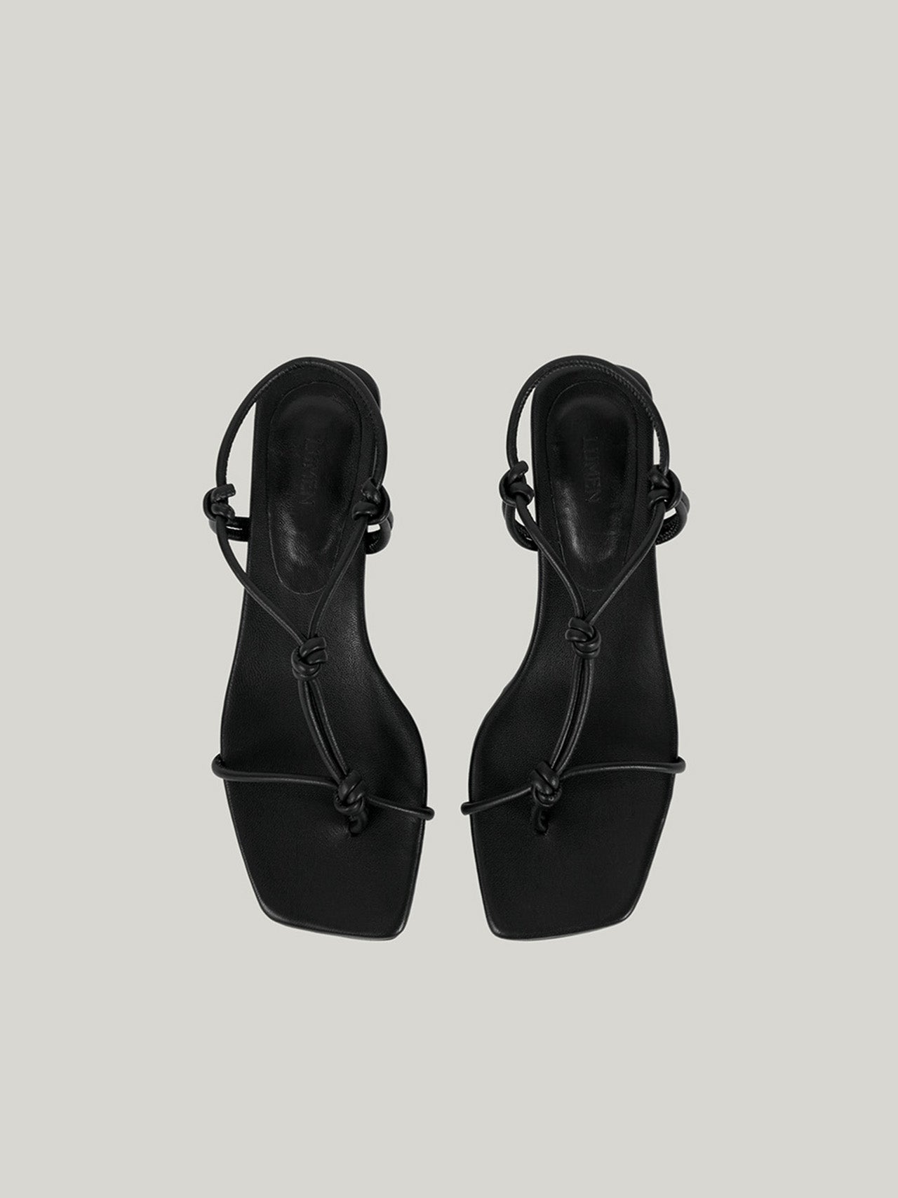 CORDA SANDAL soft black