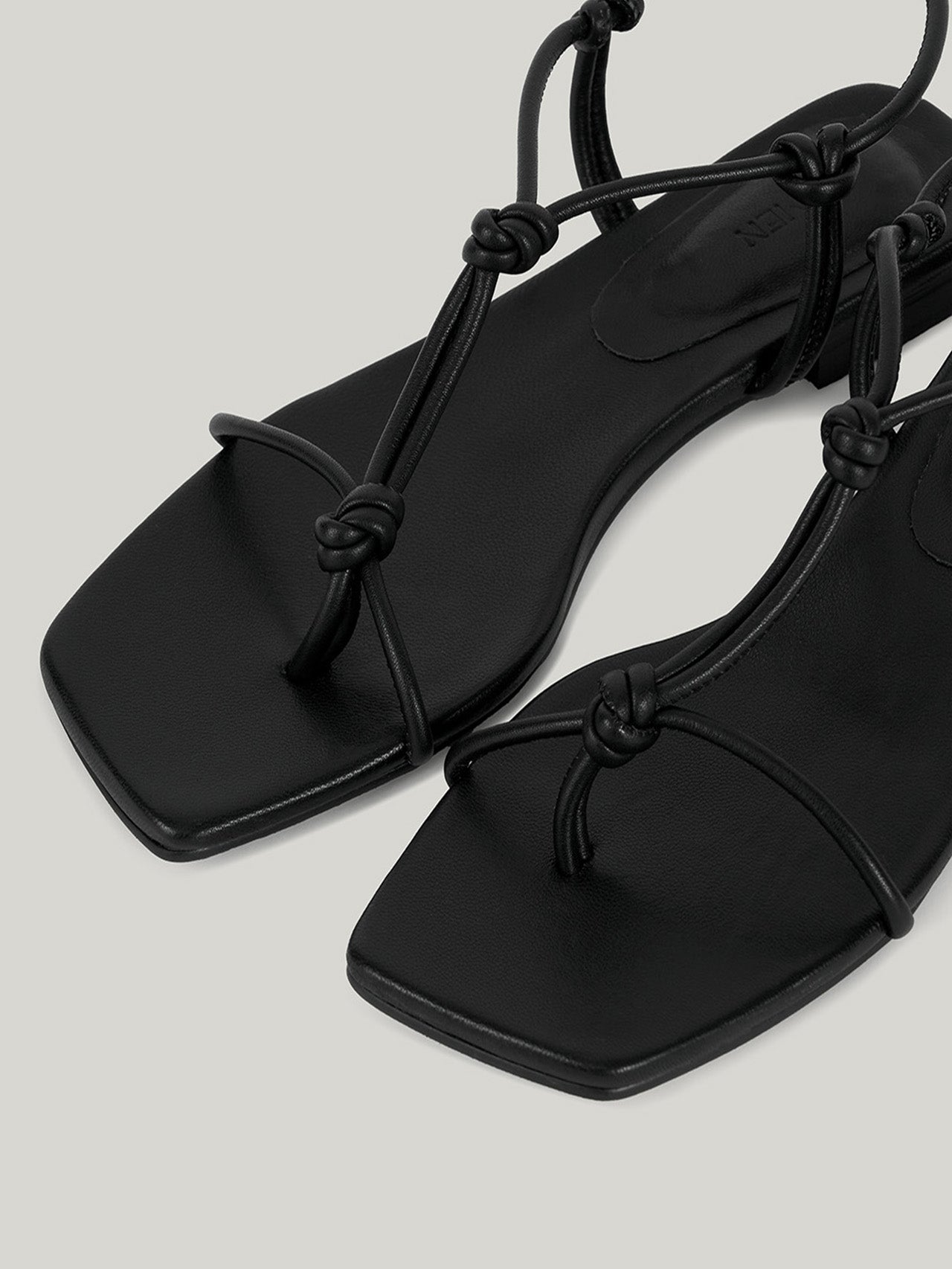 CORDA SANDAL soft black