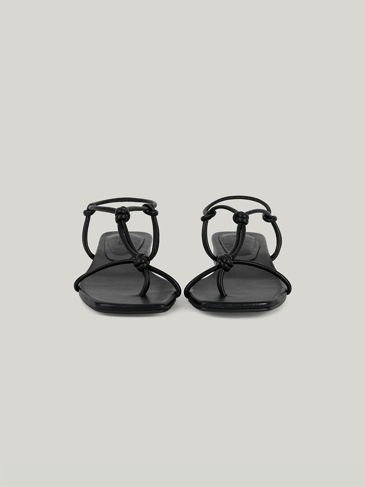 CORDA SANDAL soft black