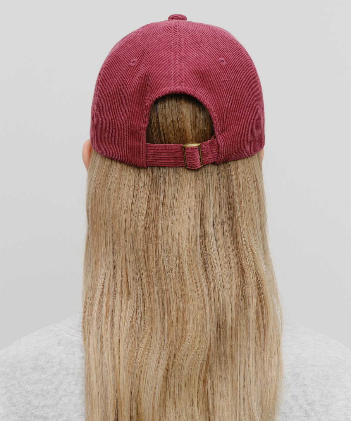 CORDUROY CLASSIC LOGO CAP burgundy