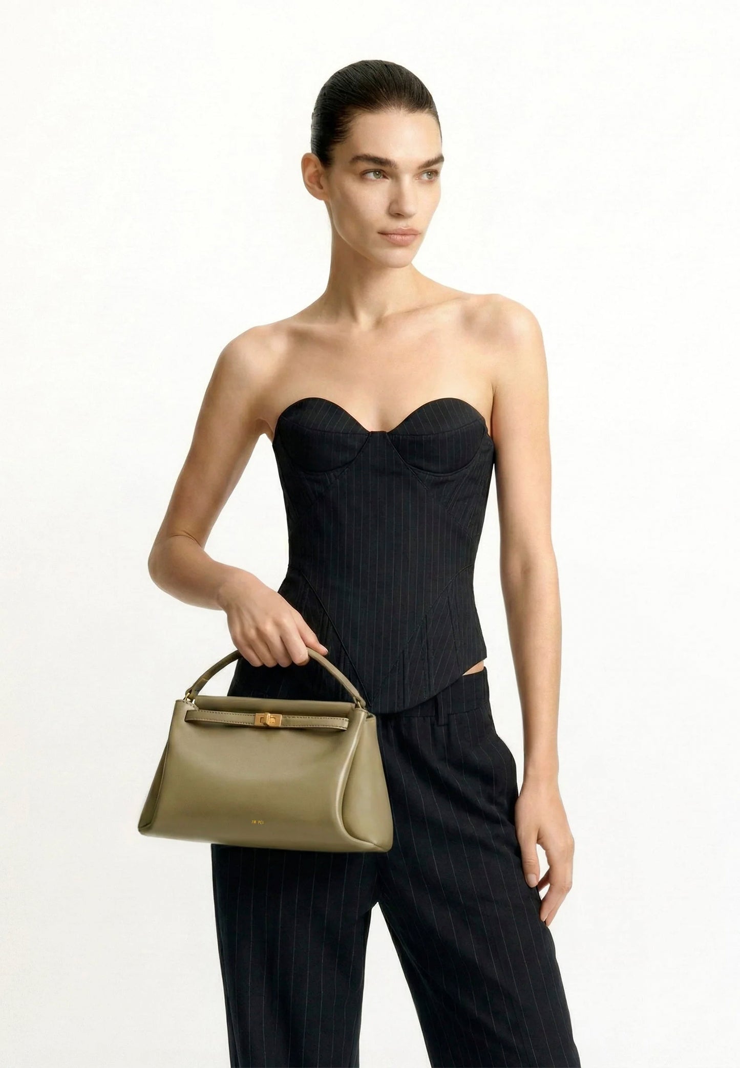 Carmen Top Handle Bag - Green