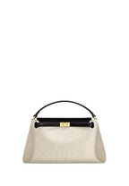 Carmen Top Handle Bag - Black Canvas