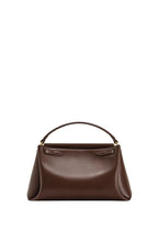 Carmen Top Handle Bag - Reddish Brown