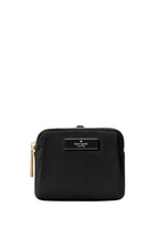 Carter Nylon Card Case Lanyard Black
