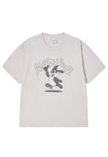 Cartoon Chinchilla Short Sleeve T-Shirt Light Gray