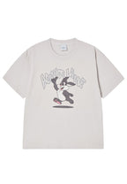 Cartoon Chinchilla Short Sleeve T-Shirt Light Gray