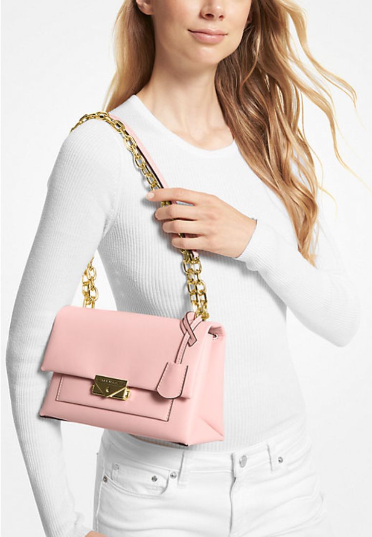 Cece Medium Shoulder Bag Powder Blush