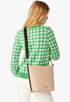 Chelsea Large Duffle Crossbody Warm Beige Multi