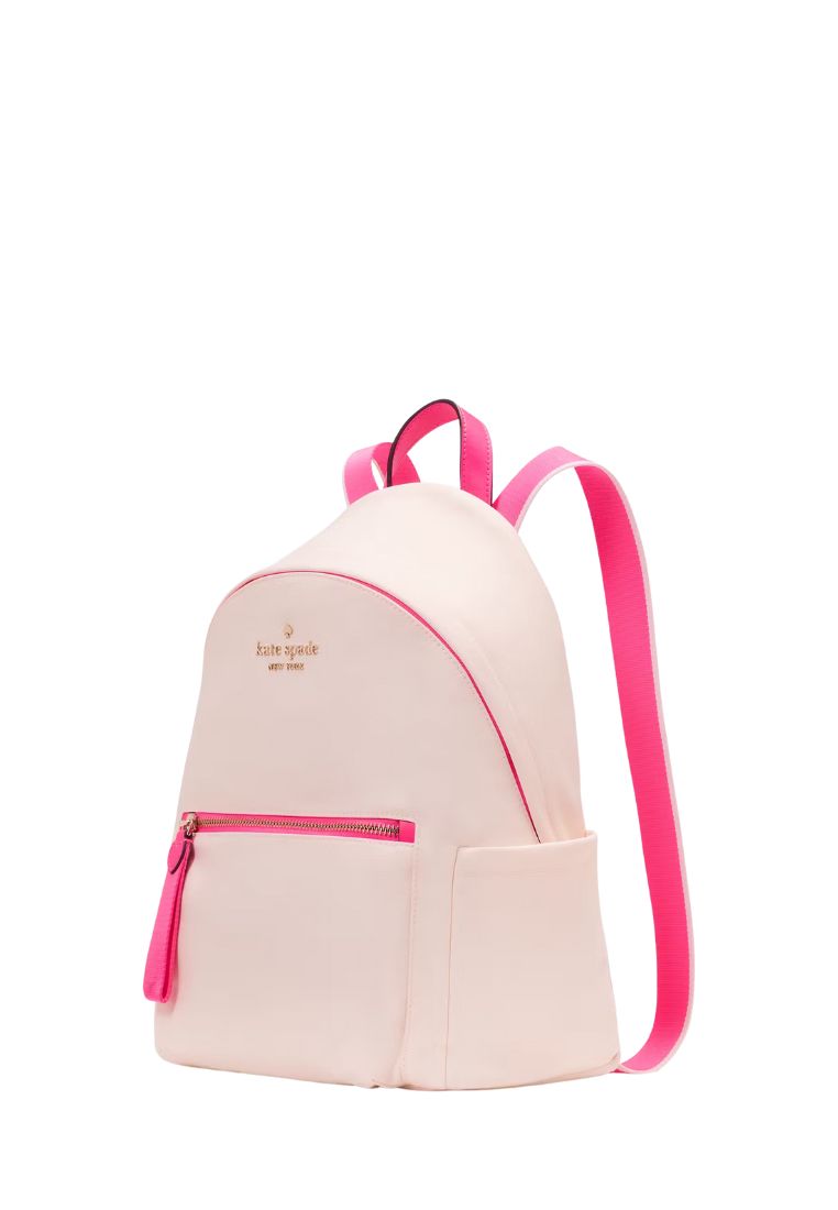 Chelsea Nylon Medium Backpack Blush Cloud Multi