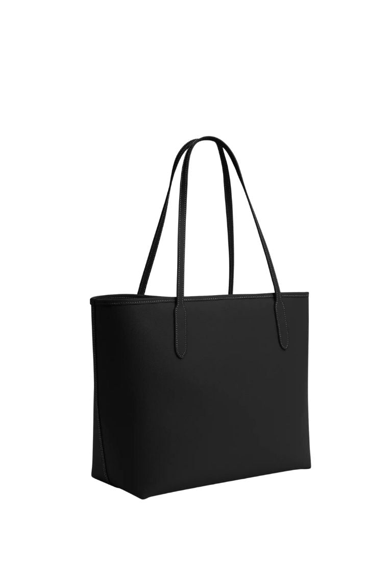City Tote Bag Gold Black