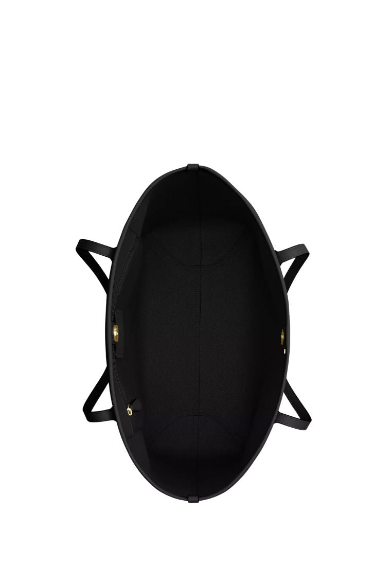 City Tote Bag In Signature Canvas Gold Walnut Black