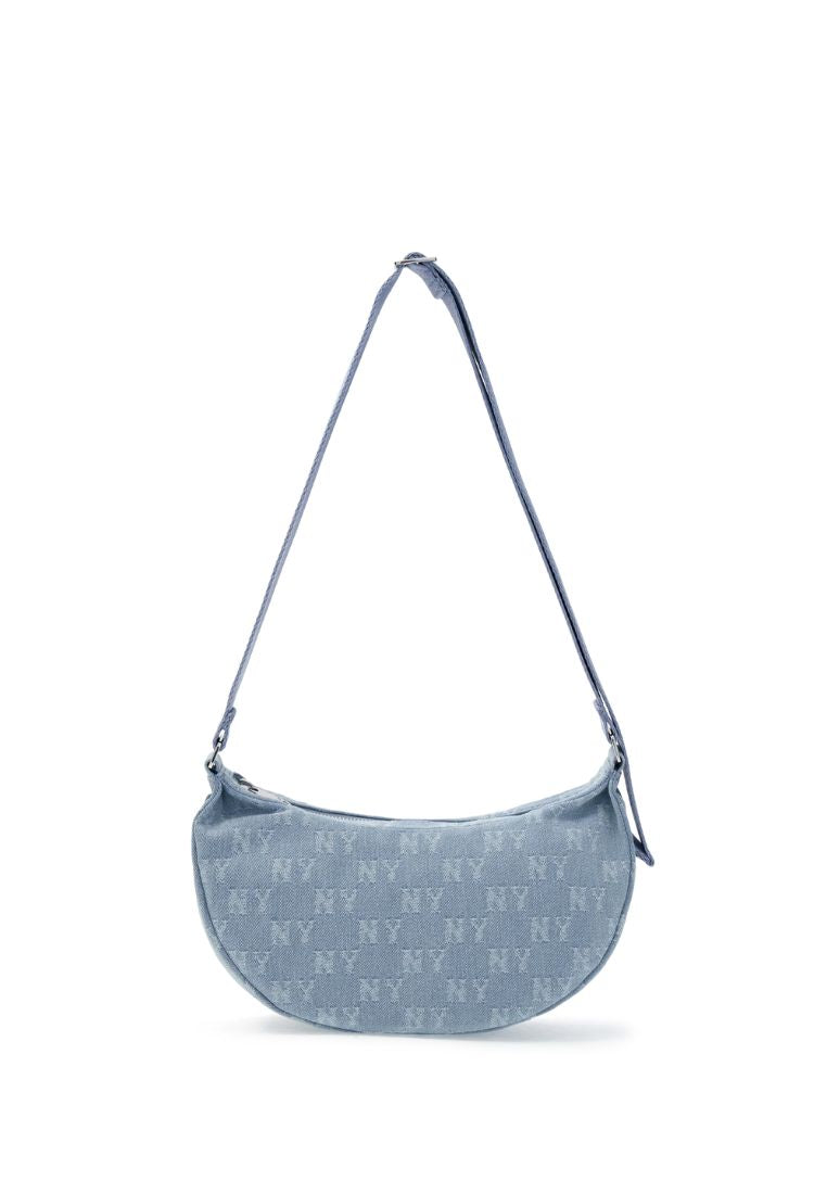 Classic Monogram Denim Vintage Hobo Bag