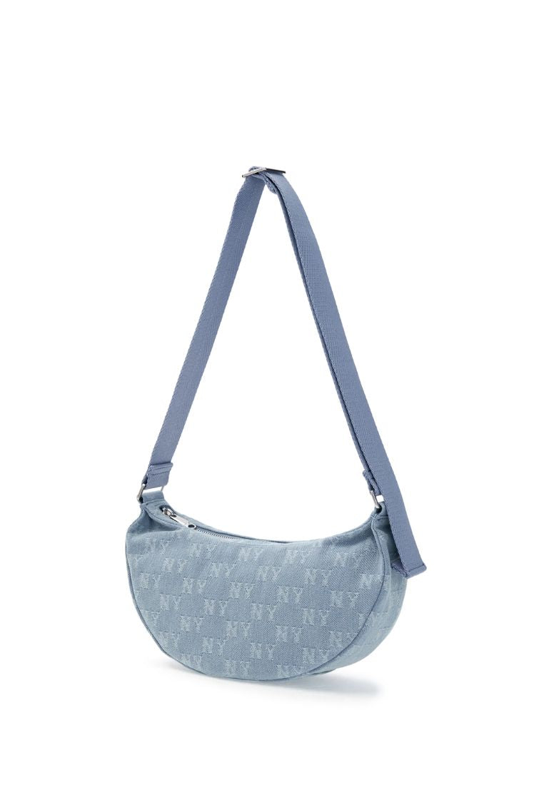 Classic Monogram Denim Vintage Hobo Bag