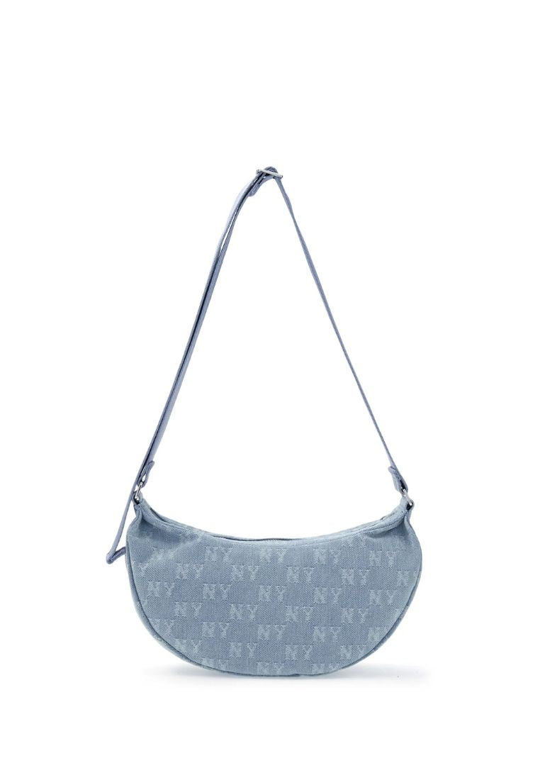 Classic Monogram Denim Vintage Hobo Bag
