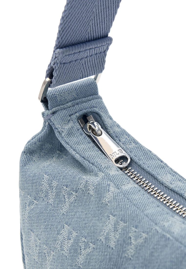 Classic Monogram Denim Vintage Hobo Bag