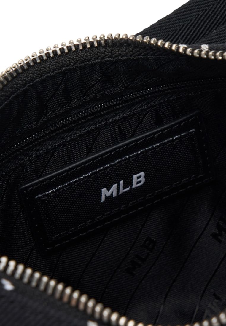 Classic Monogram Jacquard Hobo Bag NY Yankees Black