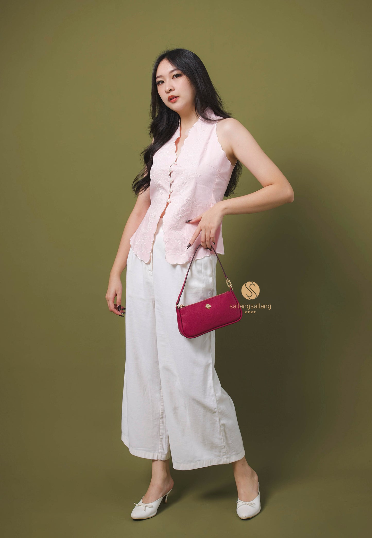 Kayla Convertible Wristlet Dark Raspberry