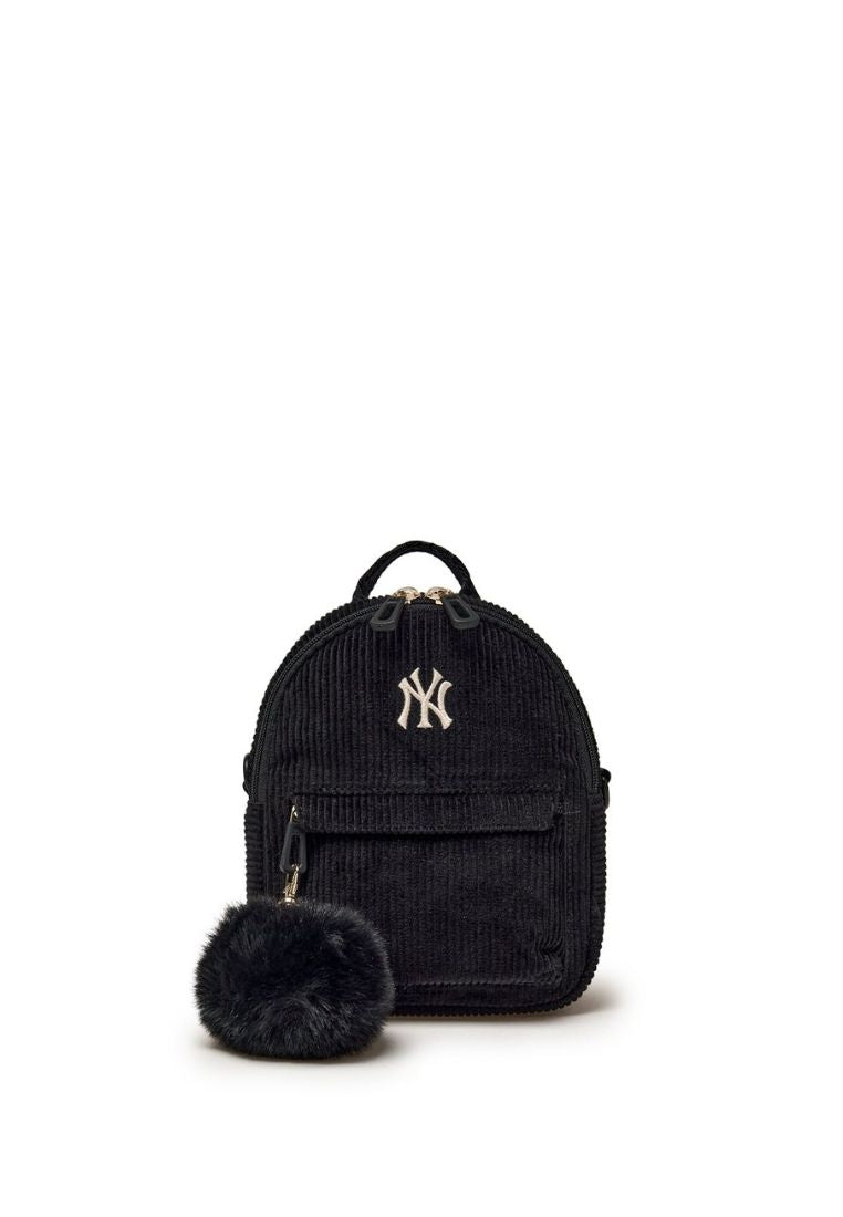 Corduroy Mini Backpack NY Yankees Black