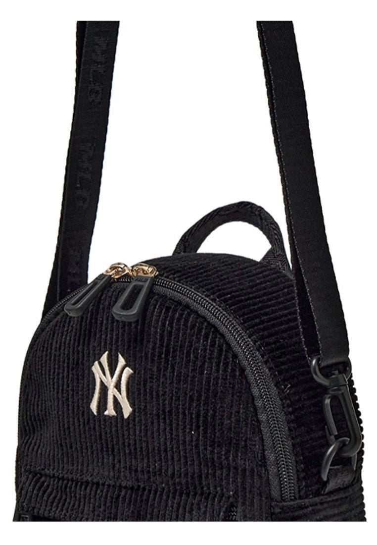 Corduroy Mini Backpack NY Yankees Black