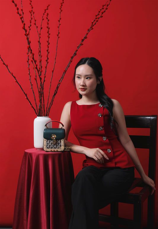 Trunkino Bag Mini Gotica Multi Green