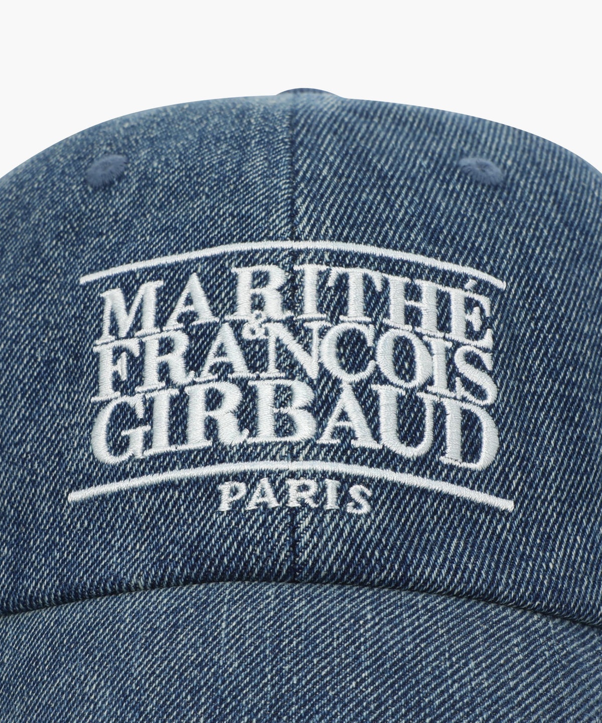 DENIM WASHING CLASSIC LOGO COVERED CAP blue