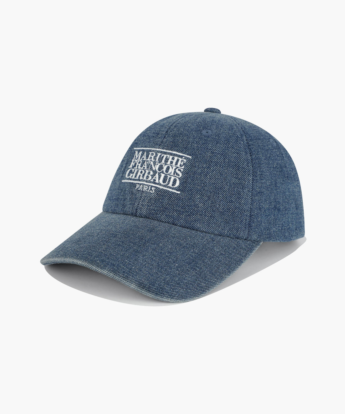 DENIM WASHING SMALL CLASSIC LOGO COVERED CAP blue