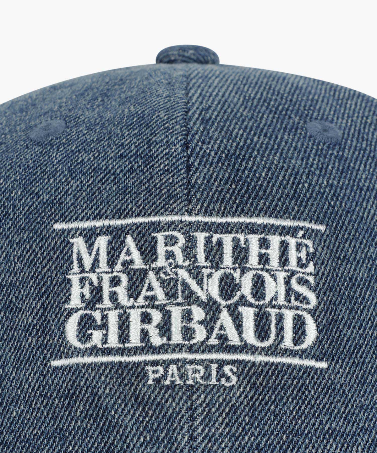 DENIM WASHING SMALL CLASSIC LOGO COVERED CAP blue
