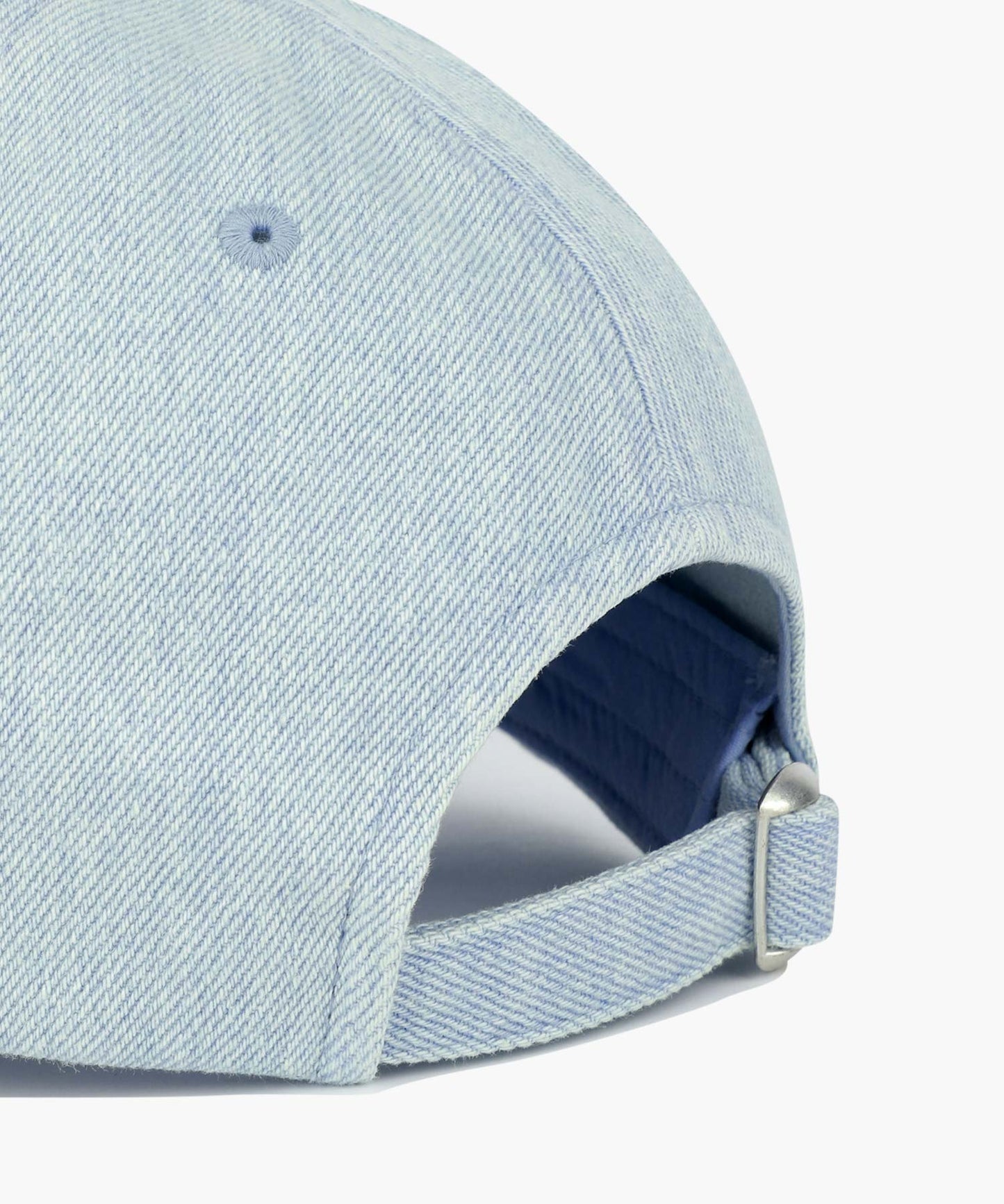 DENIM WASHING SMALL CLASSIC LOGO COVERED CAP light blue