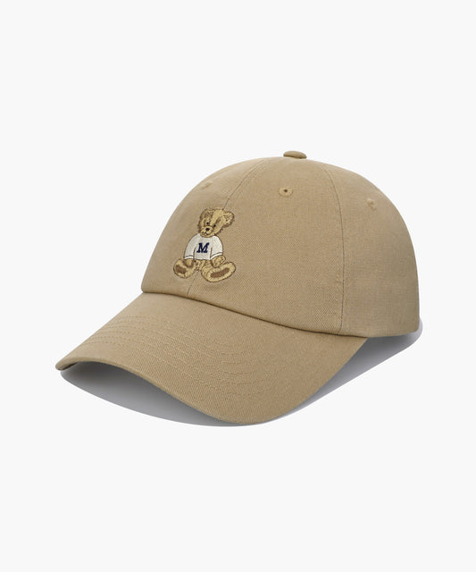 DOODLE BEAR CAP dark beige