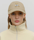 DOODLE BEAR CAP dark beige